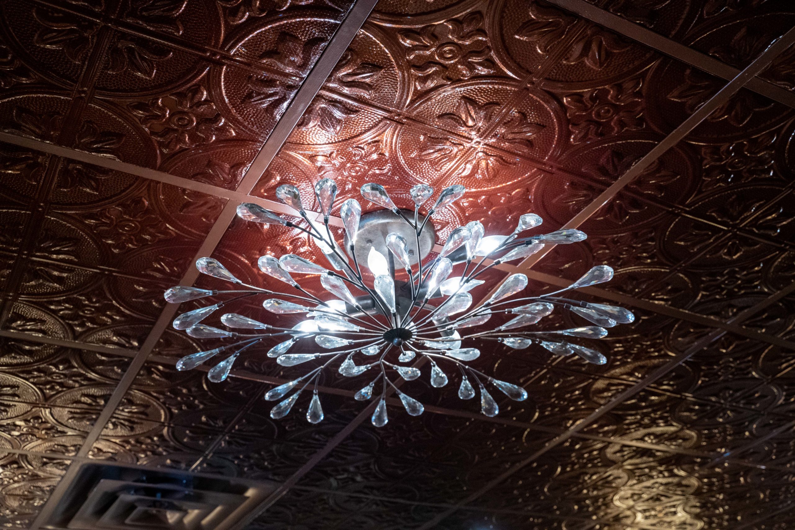 Ornate light fixture